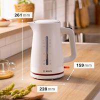Bosch Wasserkocher 1,7L MyMoment, weiß Waterkoker Wit - thumbnail