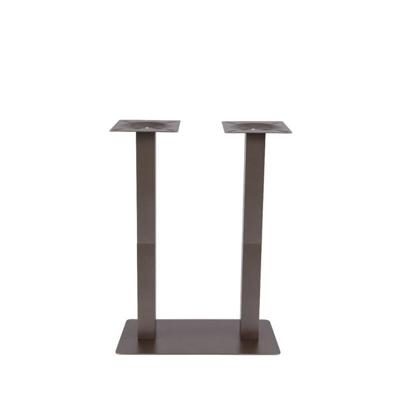 LABEL51 Eetkamertafel Tafelpoot Dubbel - Brons - Metaal - Dubbel - 108 cm