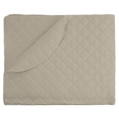 Sprei Pierre Cardin EGNA Beige Bed van 150 Sprei Pierre Cardin EGNA Beige Bed van 150