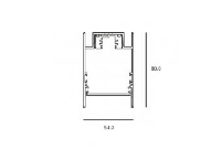 Kreon - Cana 40 profile Zwart - thumbnail