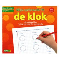 Deltas mijn oefenschrift de klok 7-9 jaar - thumbnail