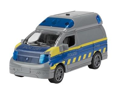 Toi-Toys Cars & trucks frictie politiebusje (de) met licht en geluid Toi-Toys Cars & trucks frictie politiebusje (de) met licht en geluid