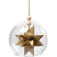 Creativ Company Belvormig glas zonder voet, d 8 cm, gatgrootte 5 cm, transparant, 4 stuk/ 1 doos - thumbnail