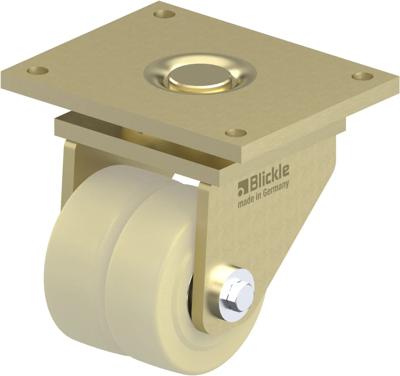 Blickle LSD-GSPO 150K Dubbel zwenkwiel Wieldiameter: 150 mm Draagvermogen (max.): 4500 kg 1 stuk(s)