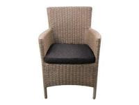 Diana Dining Stoel Incl Handgreep Kobo Half Rond Wicker OWN - Own - thumbnail