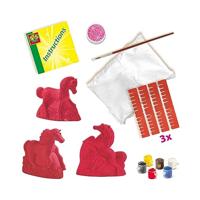 SES paarden gieten en schilderen - thumbnail