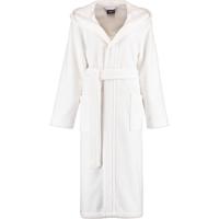 Cawö Cawö Dames Badjas met Capuchon 825 Weiss 36/38 - thumbnail