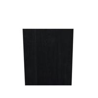 Fonteinkast Arcqua Luna Black Oak Zonder Fontein - thumbnail