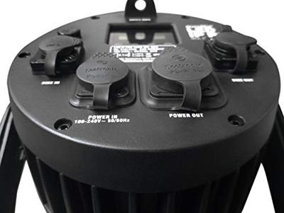 Eurolite IP PAR 7x9W SCL DMX LED-lichteffect Aantal LEDs: 7 9 W
