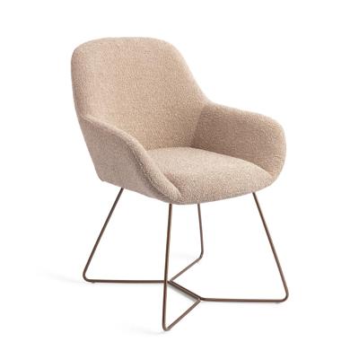 Jesper Home Kushi eetkamerstoel Flax Relax beehive rose