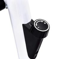 VidaXL Hometrainer met bandweerstand zwart - thumbnail