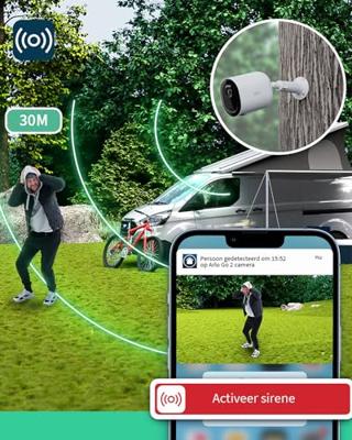 Bewakingscamera - ARLO - Go 2 - 3G/4G - Nachtzicht - Weerbestendig