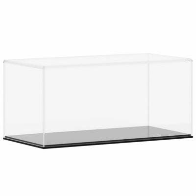 VidaXL Vitrine transparant 30x15x14 cm acryl
