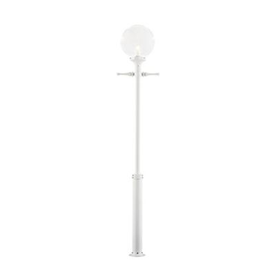 Lantaarnpaal Konstsmide Orion 468-250 mat wit 230V 1-lichts 240cm