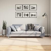 Vloerkleed HUARTE laagpolig zacht wasbaar 160x230 cm beige - thumbnail
