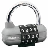 Master Lock P22164 Hangslot Zilver, Zwart Cijferslot - thumbnail