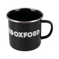 OXFORD tafelgerei camping mug black logo - thumbnail