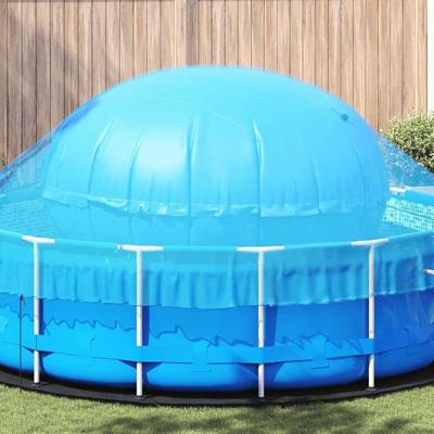 Poolkussen voor bovengrond zwembad Blauw 300 cm PVC