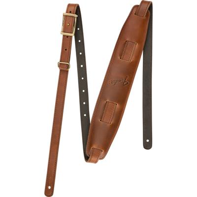 Fender Mustang Saddle Strap Cognac gitaarband