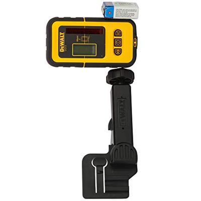 DeWALT DE0892 Waterbestendige digitale laserdetector met klem voor rode lasers - thumbnail