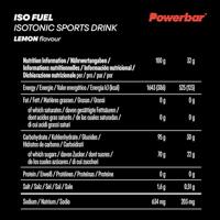 POWERBAR iso fuel 30 isotonic sports drink (1 x 608gr) - lemon - thumbnail