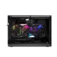 ATX Semi-toren BehuizingZalman M2 MINI-SILVER Zwart Zilverkleurig - thumbnail