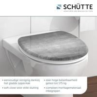 Schutte Duroplast WC-bril INDUSTRIAL GREY met soft-close
 82155 - thumbnail
