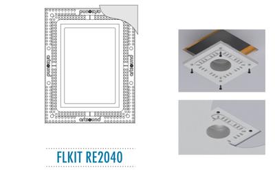 ArtSound: FLKIT RE2040 Flush Mount Kit voor RE2040 - Wit ArtSound: FLKIT RE2040 Flush Mount Kit voor RE2040 - Wit