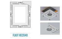 ArtSound: FLKIT RE2040 Flush Mount Kit voor RE2040 - Wit - thumbnail