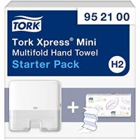 Tork - Handdoek Xpress Mini Dispenser H2 Starterpack (95 21 00) - thumbnail