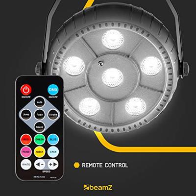 Fuzzix PLP10 Battery party par 6x 2W RGB