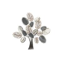 Wanddecoratie DKD Home Decor Boomstructuur Metaal Multicolour Modern (96 x 7,6 x 100 cm) - thumbnail