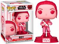 Star Wars Valentines Funko Pop Vinyl: Rey - thumbnail