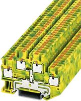 Phoenix Contact 3210596 Randaardeleidingklem 2-etages 5.2 mm Snelaansluiting Groen, Geel 1 stuk(s) Piece - thumbnail