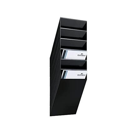 Durable folderhouder Flexiboxx 6 A4, zwart