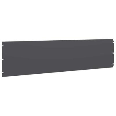 Gazonranden 10 st 25x103 cm koudgewalst staal antraciet