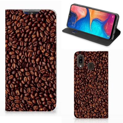 Samsung Galaxy A30 | Flip Style Cover | Koffiebonen