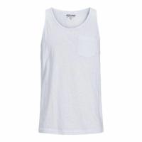 Tank Top Heren Jack & Jones Tampa Slub Wit - Maat: L - thumbnail