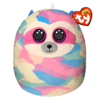 TY Squish A Boo Knuffelkussen Luiaard Cooper 23 cm - thumbnail