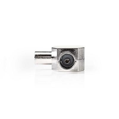 Coaxsplitter | IEC (Coax) Male - 2x IEC (Coax) Female | Metaal