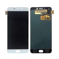 Tegenstander R9 / F1 Plus LCD-scherm en Digitizer full Assembly(White) - thumbnail