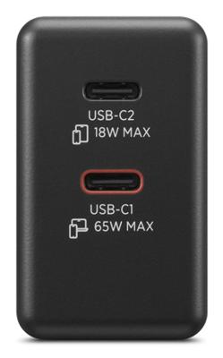 Lenovo G0A6065BEU USB-oplader 45 W, 18 W 2x USB-C Zwart Thuis, Binnen GaN Lenovo G0A6065BEU USB-oplader 45 W, 18 W 2x USB-C Zwart Thuis, Binnen GaN