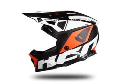 UFO PLAST crosshelm "echus helmet echus m bl./orange/white matt - thumbnail