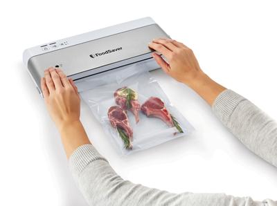 FoodSaver VS0100X vacuum sealer Zilver, Wit