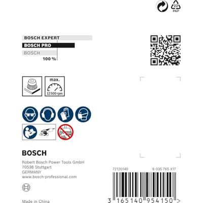 Bosch Accessories Komborstel X-Lock Heavy for Inox, 75 mm, 0,5 mm, getordeerde roestvrije staaldraad Bosch Power Tools 2608620729 1 stuk(s) - thumbnail