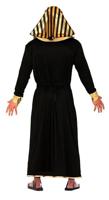 Egyptische Farao Kostuum Man Zwart - thumbnail