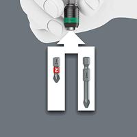 Wera 813 R Bits-Handhouder met Rapidaptor Snelwisselhouder, 1/4 duim x 90 mm - 1 stuk(s) - 05051272001 - thumbnail