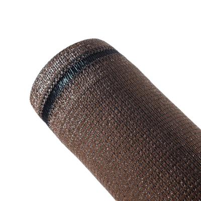 Zichtnet 220gr H180 x L2500 cm bruin Fensonet Effenso - Effenso