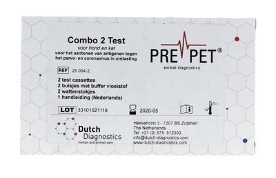 Testjezelf.nu Parvo corona test kat/hond 2 Stuks Testjezelf.nu Parvo corona test kat/hond 2 Stuks