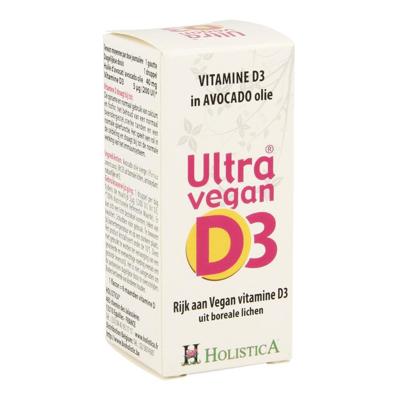 Ultra Vegan D3 Gutt 8ml Holistica